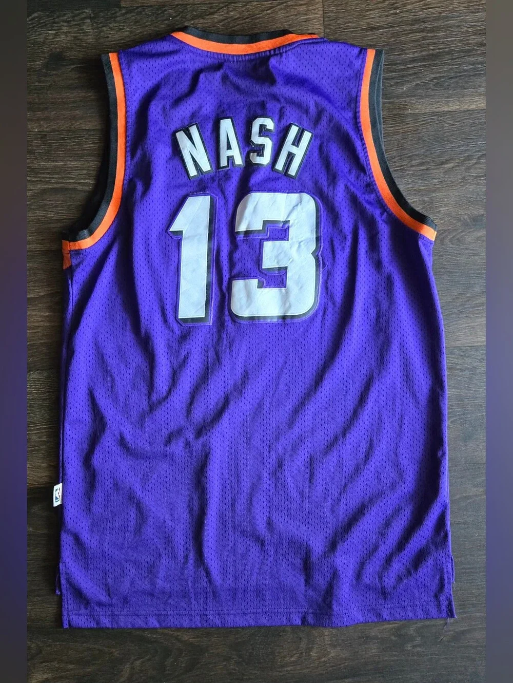 Adidas NBA Hardwood Classics Phoenix Suns 1996-97 Steve Nash #13 Jersey Size L